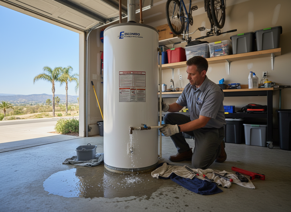 Water Heater Leak Repair: A Same-Day Guide for Escondido Homes