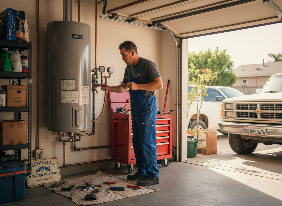 Water Heater Repair in Downtown Escondido, CA 92025