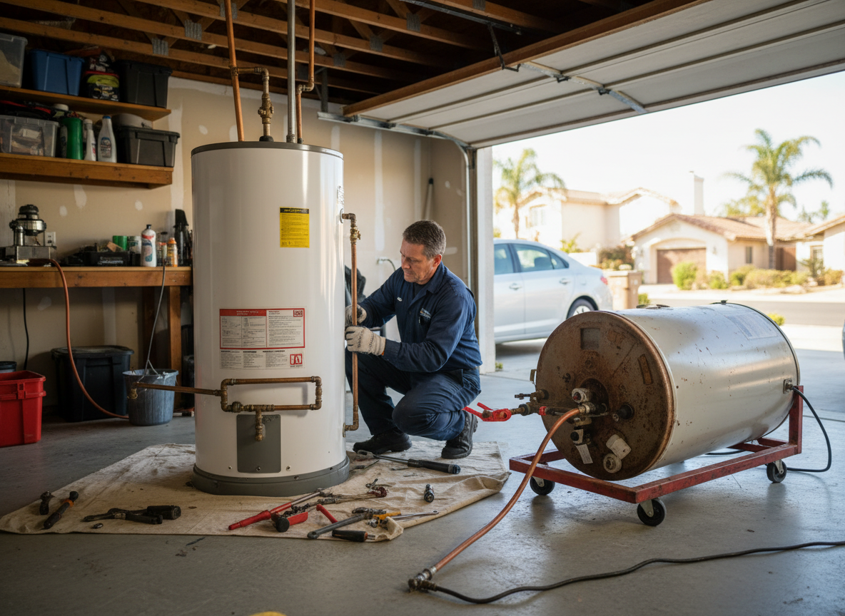 Water Heater Replacement in Escondido, CA